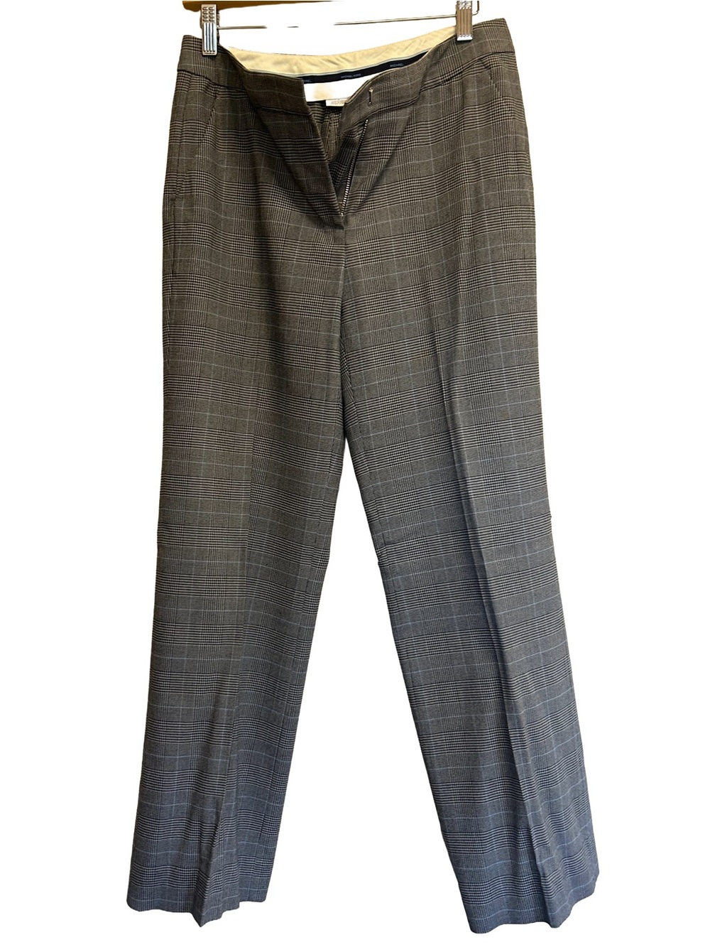 Vintage Y2K Michael Kors Grey Glen Plaid Tailored Pants 6